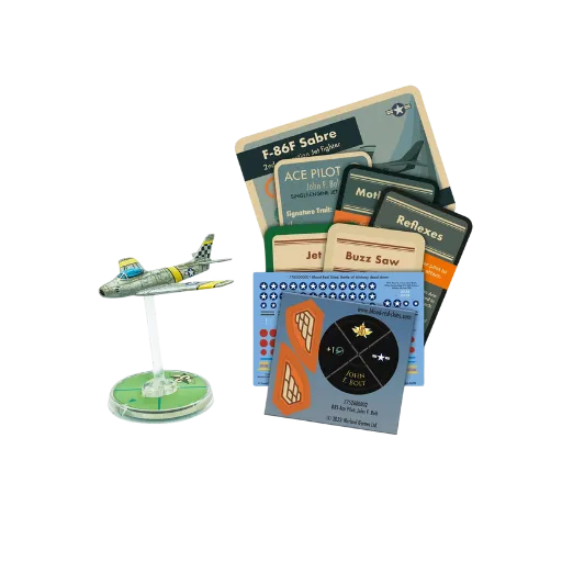 Korean War Ace Pilot: John F. Bolt-Warlord Games-Radaddel