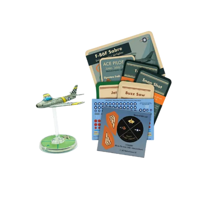 Korean War Ace Pilot: James Jabby' Jabara-Warlord Games-Radaddel
