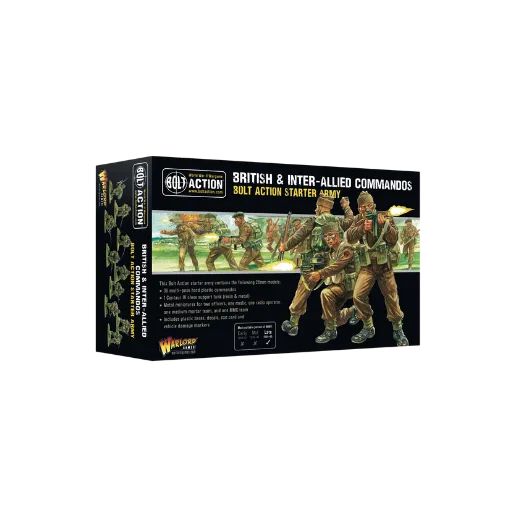British & Inter-Allied Commandos Starter Army-Warlord Games-Radaddel