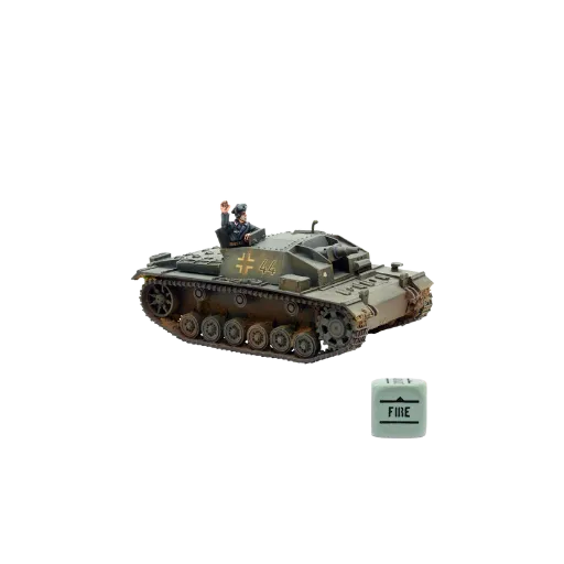 StuG III Ausf. D Assault Gun-Warlord Games-Radaddel