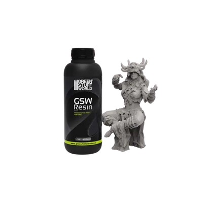 3D Drucker Resin - ABS-like Grey 1000ml-Greenstuff World-Radaddel