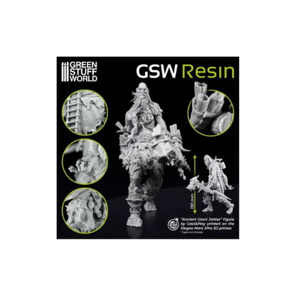 3D Drucker Resin - ABS-like Grey 1000ml-Greenstuff World-Radaddel
