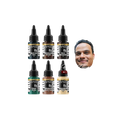 Pro Acryl Ben Komets Signature Set - 6 Paints (6x22ml)-Monument Hobbies-Radaddel