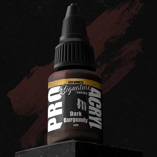Pro Acryl Dark Burgundy (satin) (22ml) - Ben Komets-Monument Hobbies-Radaddel