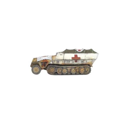 Sd.Kfz 251/8 Ambulance-Warlord Games-Radaddel