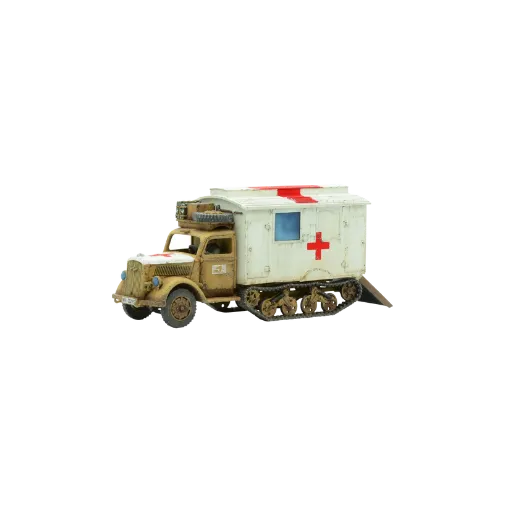 Opel Blitz/Maultier Ambulance-Warlord Games-Radaddel
