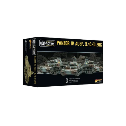 Panzer IV Ausf. B/C/D Zug (limited)-Warlord Games-Radaddel