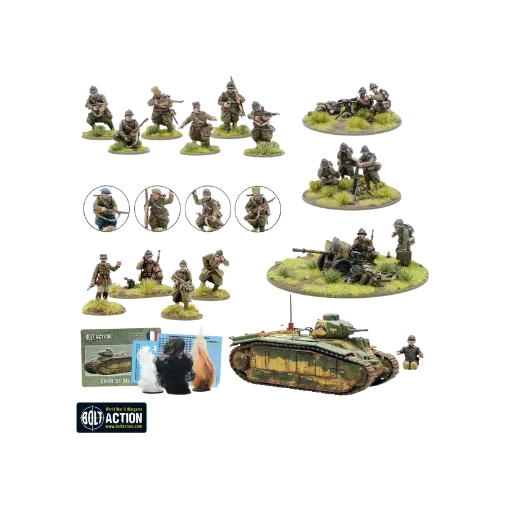 French Army Starter Army-Warlord Games-Radaddel