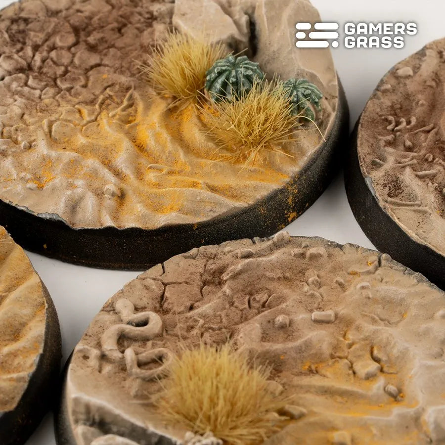 Deserts of Maahl Bases Round 50mm (x3)-Gamers Grass-Radaddel