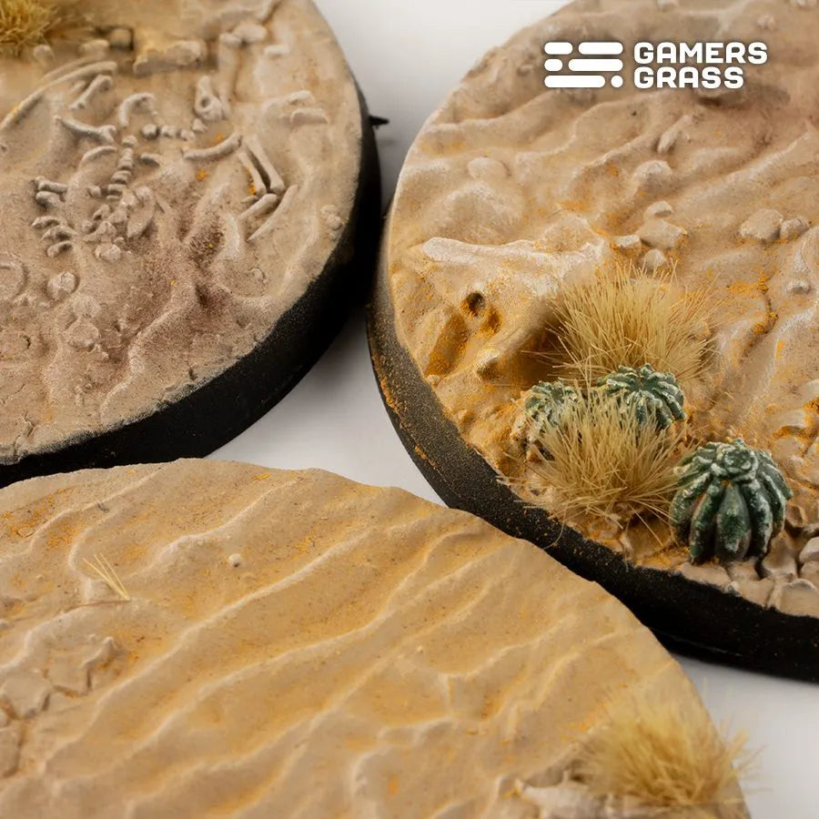 Deserts of Maahl Bases Round 60mm (x2)-Gamers Grass-Radaddel