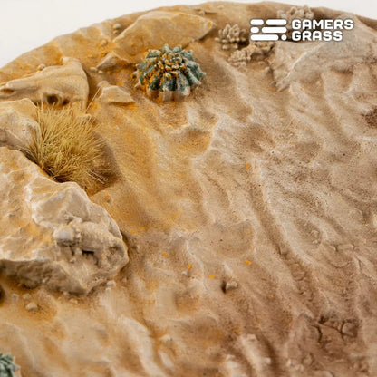 Deserts of Maahl Bases Round 100mm (x1)-Gamers Grass-Radaddel