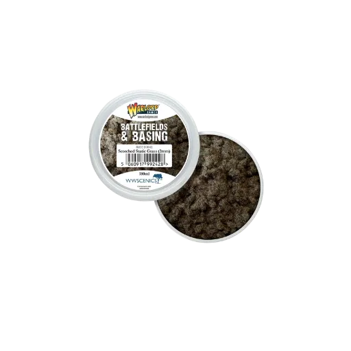 Scorched 2mm Static Grass (180ml)-Warlord Games-Radaddel