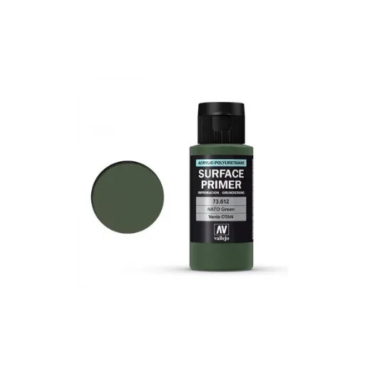 Surface Primer NATO Green 60ml-Vallejo-Radaddel