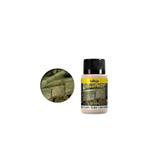 Light Brown Splash Mud-Vallejo-Radaddel