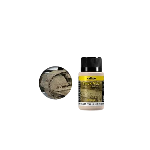 Light Brown Thick Mud-Vallejo-Radaddel