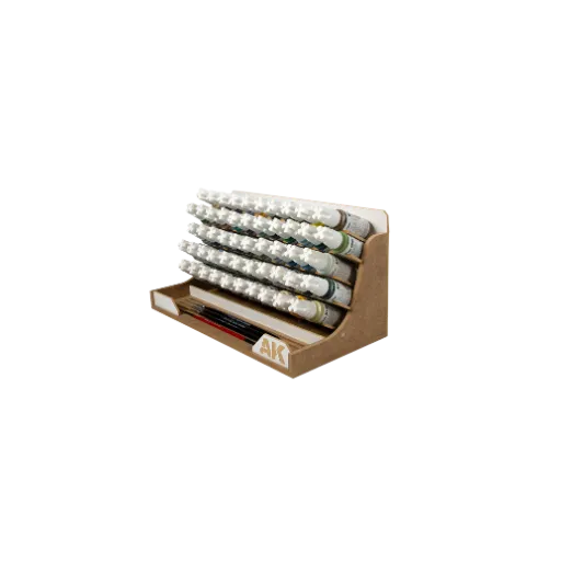 Modular Organizer 17ml_Capacity for 52 jars-AK-Interactive-Radaddel