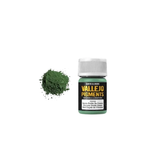 Vallejo Pigmente Chrome Oxide Green-Vallejo-Radaddel