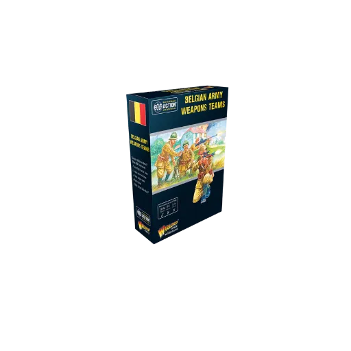 Belgian Army Weapons Teams-Warlord Games-Radaddel