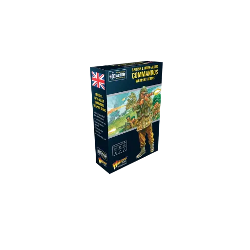 British & Inter-Allied Commandos Weapons Teams-Warlord Games-Radaddel