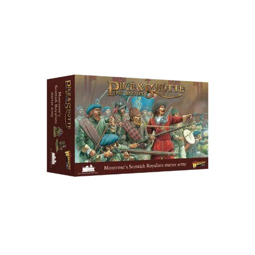 Pike & Shotte Epic Battles - Montrose's Scottish Royalists Starter Army-Warlord Games-Radaddel