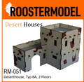 Deserthouse, Typ 8A, 2 Floors-Roostermodel-Radaddel