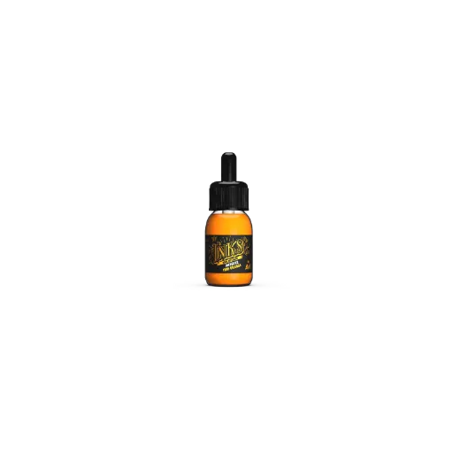 AK Fire Orange - The INKS 30ml (176)-AK-Interactive-Radaddel