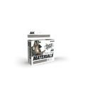 AK Materials Set - 3 Ref. (INKS)-AK-Interactive-Radaddel