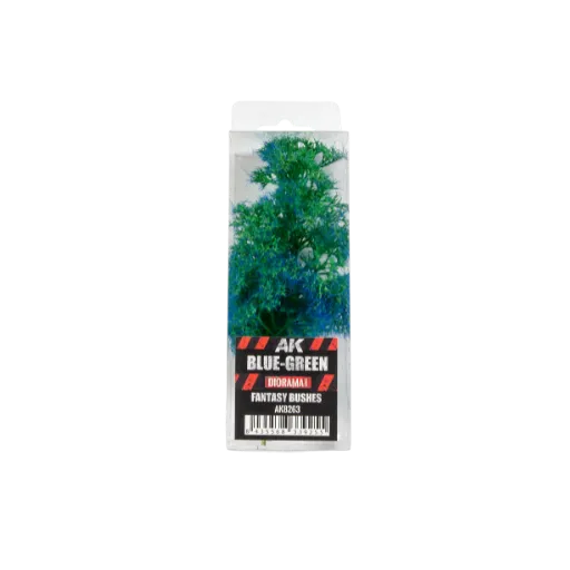 Blue Green Fantasy Bushes 1/35-AK-Interactive-Radaddel