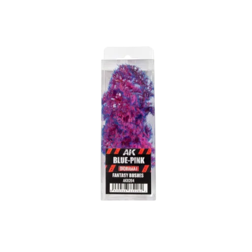 Blue Pink Fantasy Bushes 1/35-AK-Interactive-Radaddel