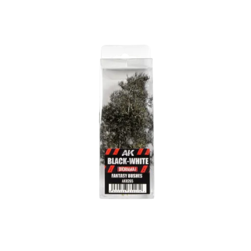 Black White Fantasy Bushes 1/35-AK-Interactive-Radaddel