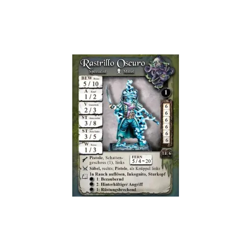 Rastrillo Oscuro | Schatten-Freebooter Miniatures-Radaddel