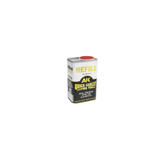 Quick Cement Extra Thin 200ml Refill-AK-Interactive-Radaddel