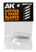 Bevelled Edge (5 Spare Blades) Replacement-AK-Interactive-Radaddel