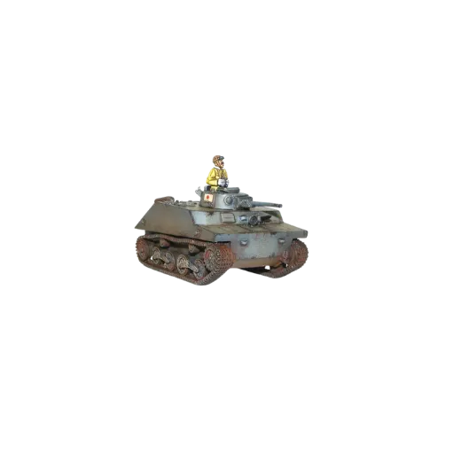 Japanese Type 2 Ka-Mi Amphibious Tank-Warlord Games-Radaddel