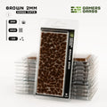 Brown 2mm Tufts-Gamers Grass-Radaddel