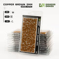 Copper Brown 2mm Tufts-Gamers Grass-Radaddel