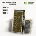 Dry Green 2mm Tufts-Gamers Grass-Radaddel