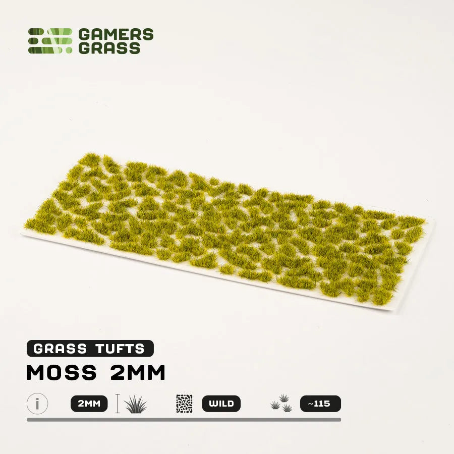Moss 2mm Tufts-Gamers Grass-Radaddel