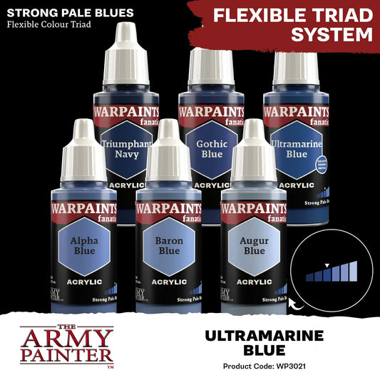 Ultramarine Blue Fanatic WP-The Army Painter-Radaddel