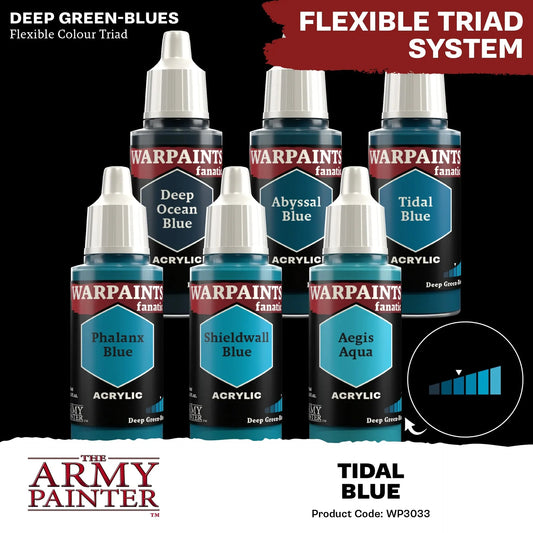 Tidal Blue Fanatic WP-The Army Painter-Radaddel