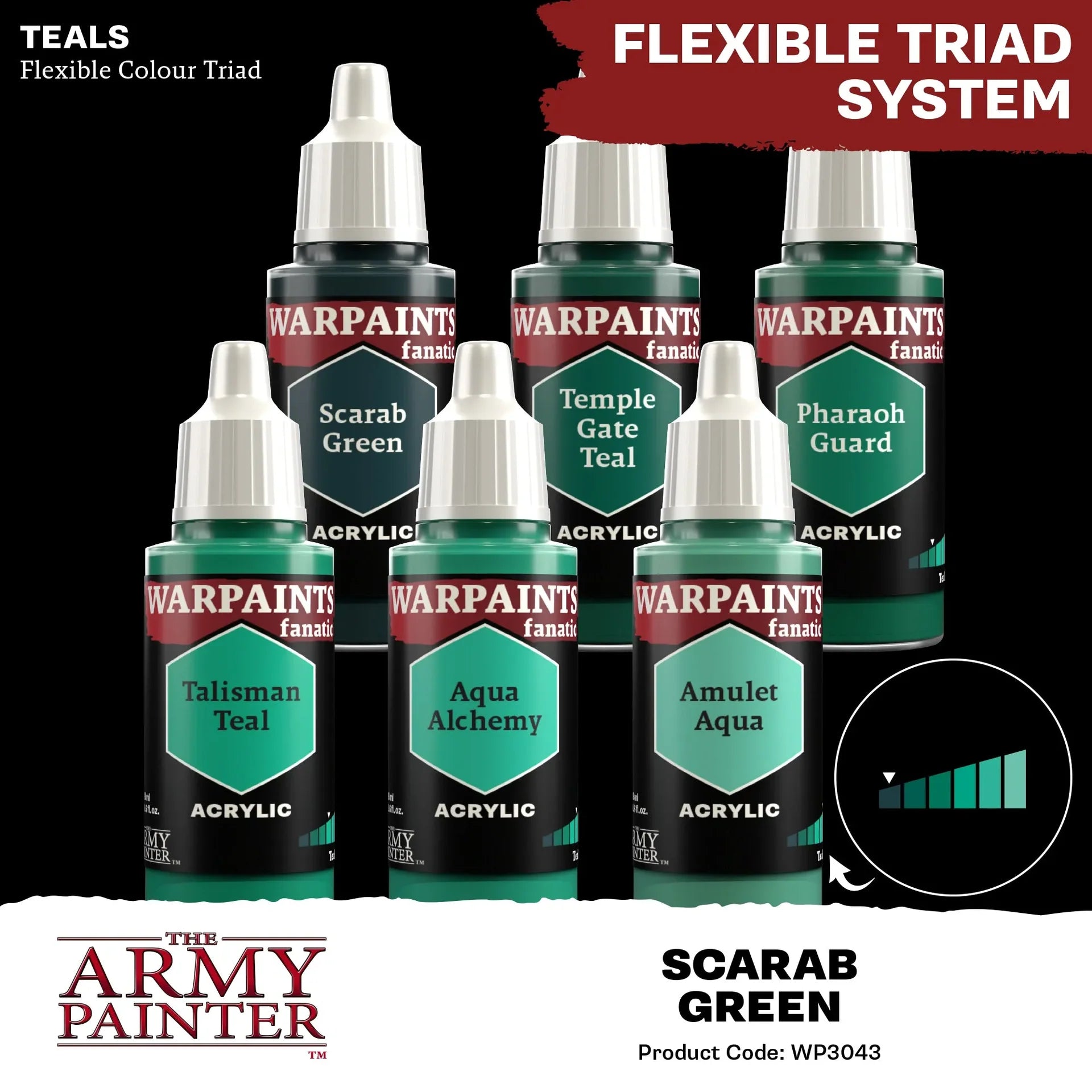 Scarab Green Fanatic WP-The Army Painter-Radaddel