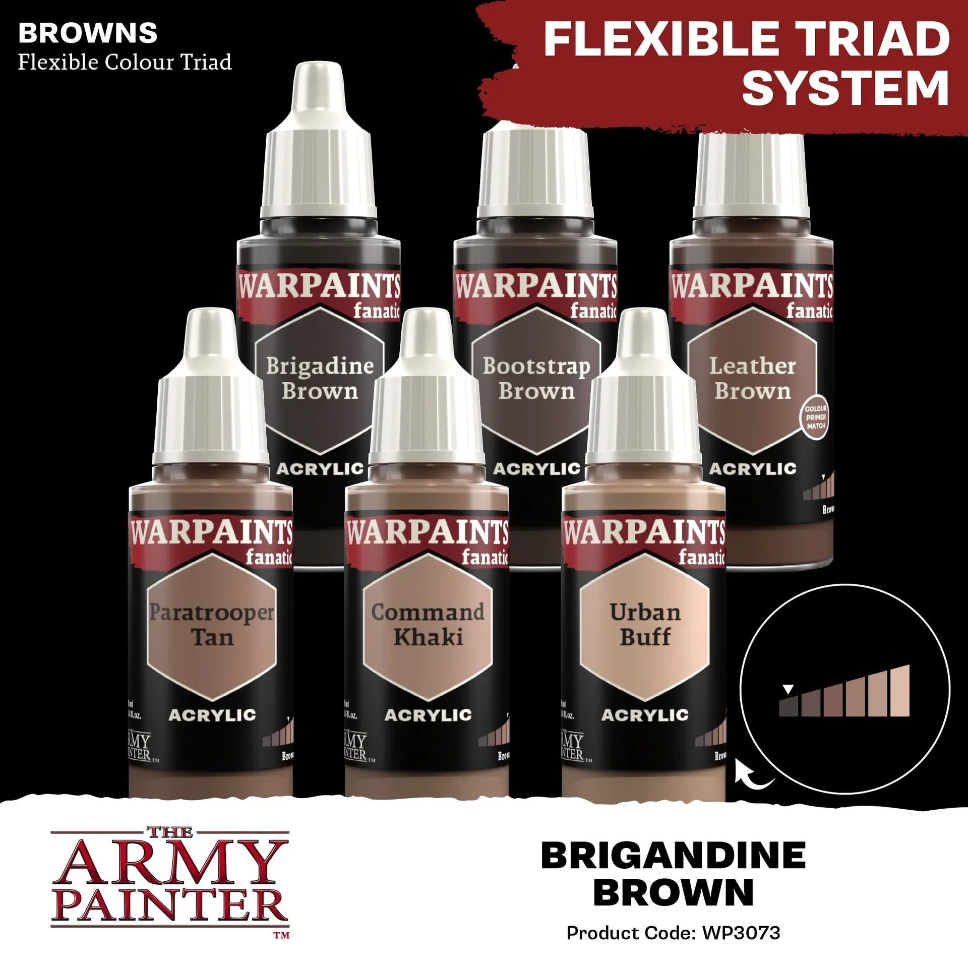 Brigandine Brown Fanatic WP-The Army Painter-Radaddel