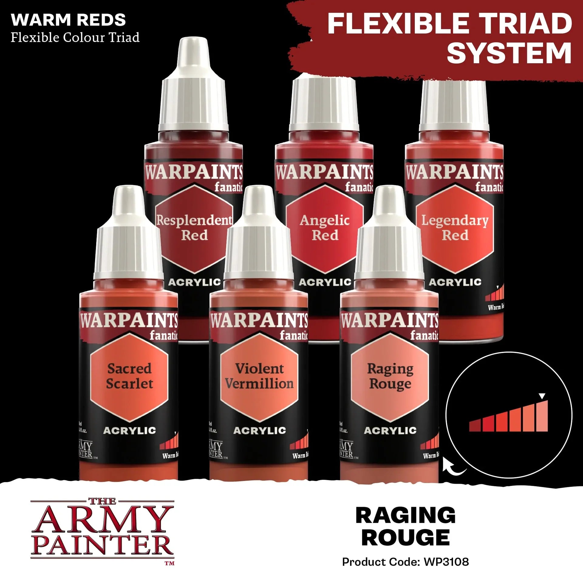 Raging Rouge Fanatic WP-The Army Painter-Radaddel