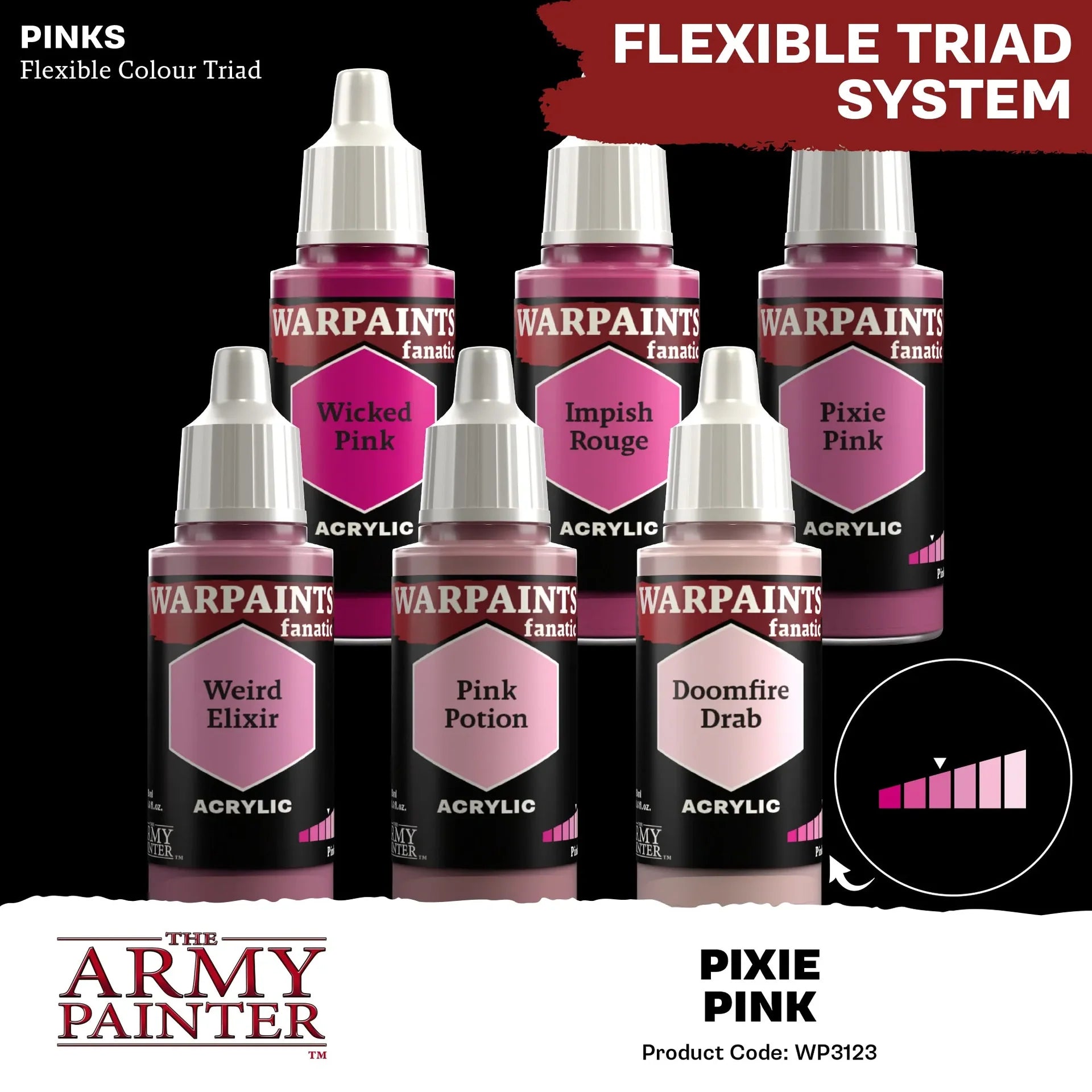Pixie Pink Fanatic WP-The Army Painter-Radaddel