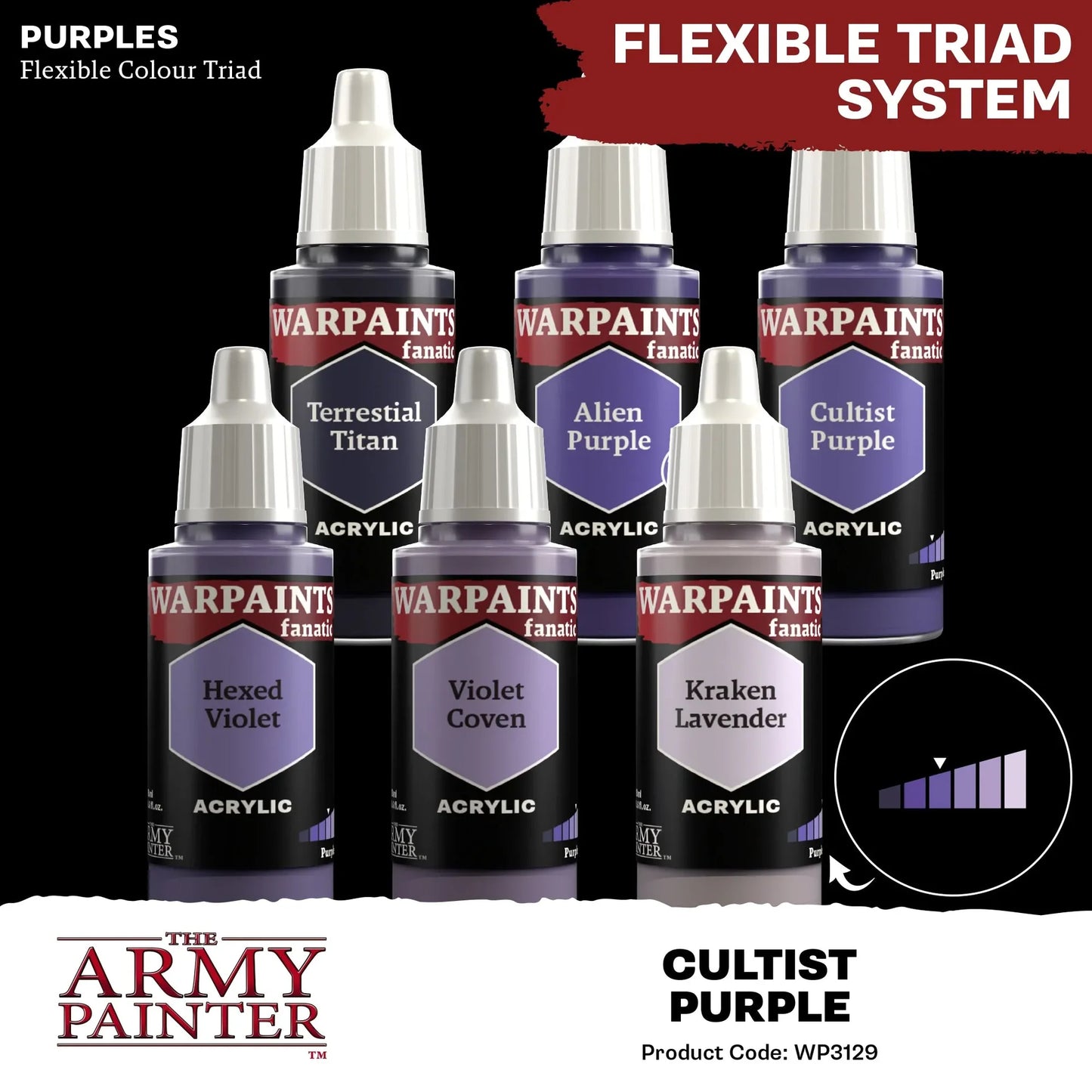 Cultist Purple Fanatic WP-The Army Painter-Radaddel