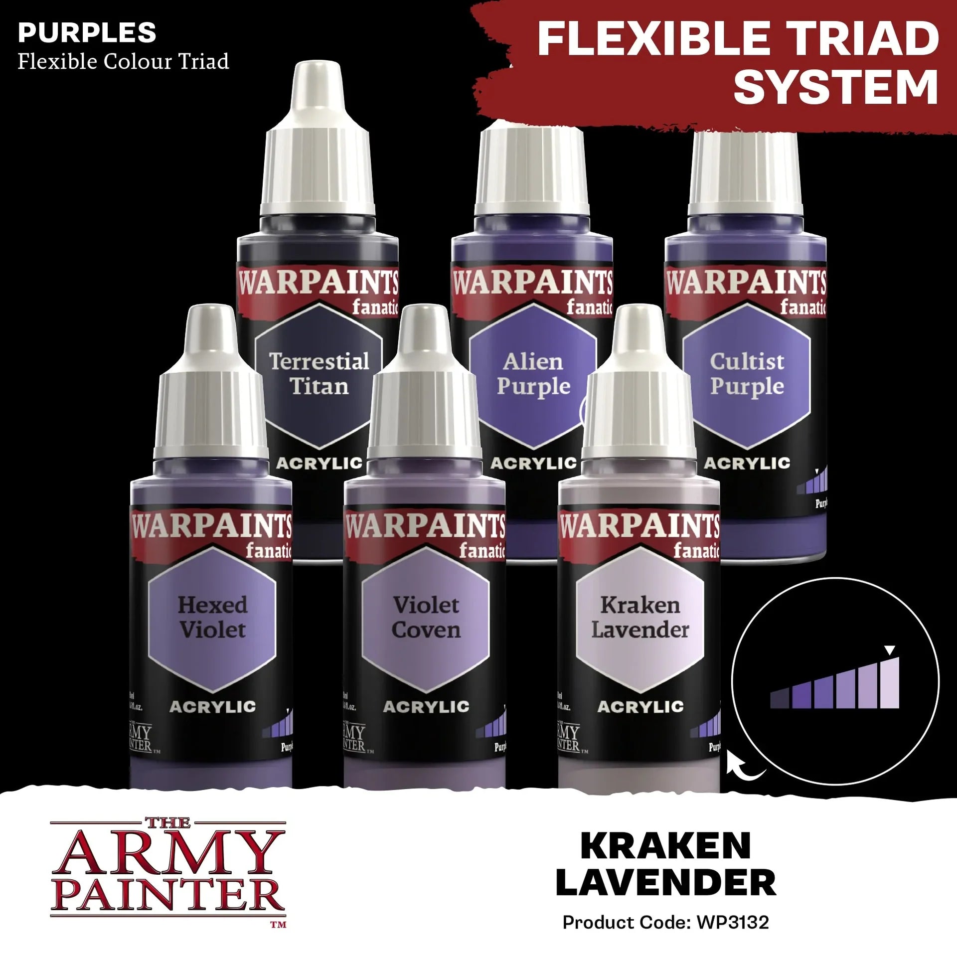 Kraken Lavender Fanatic WP-The Army Painter-Radaddel