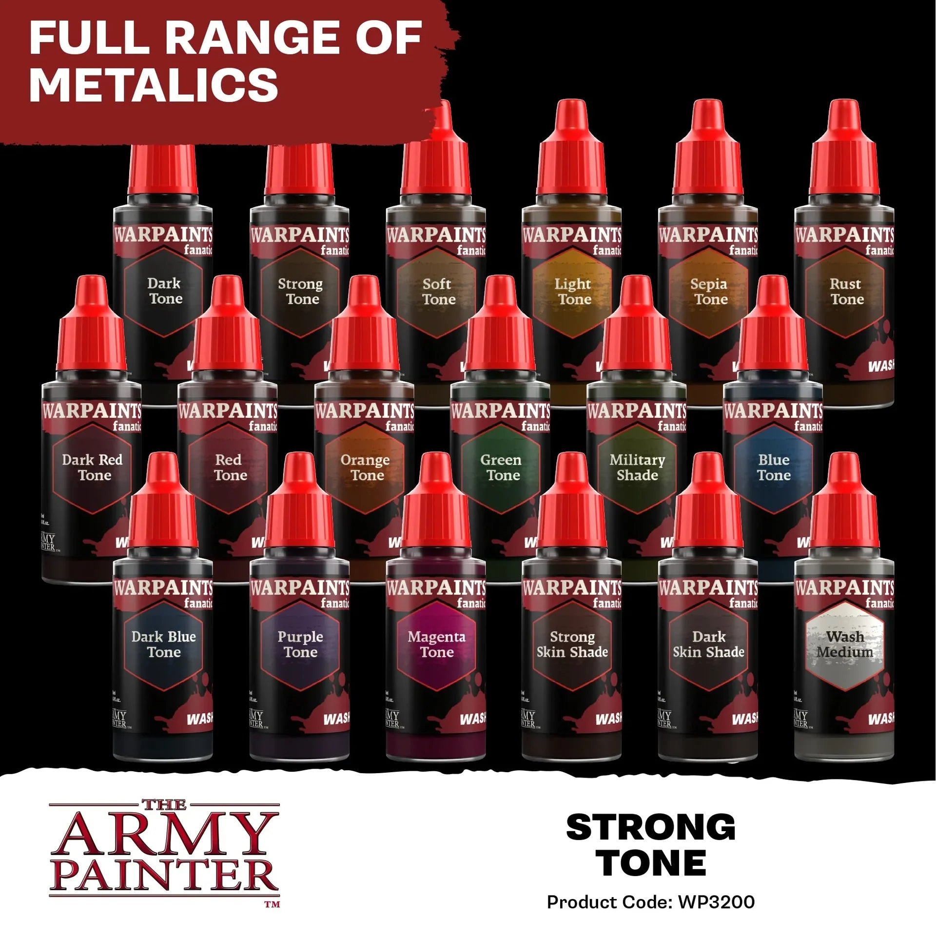Strong Tone Fanatic Wash-The Army Painter-Radaddel