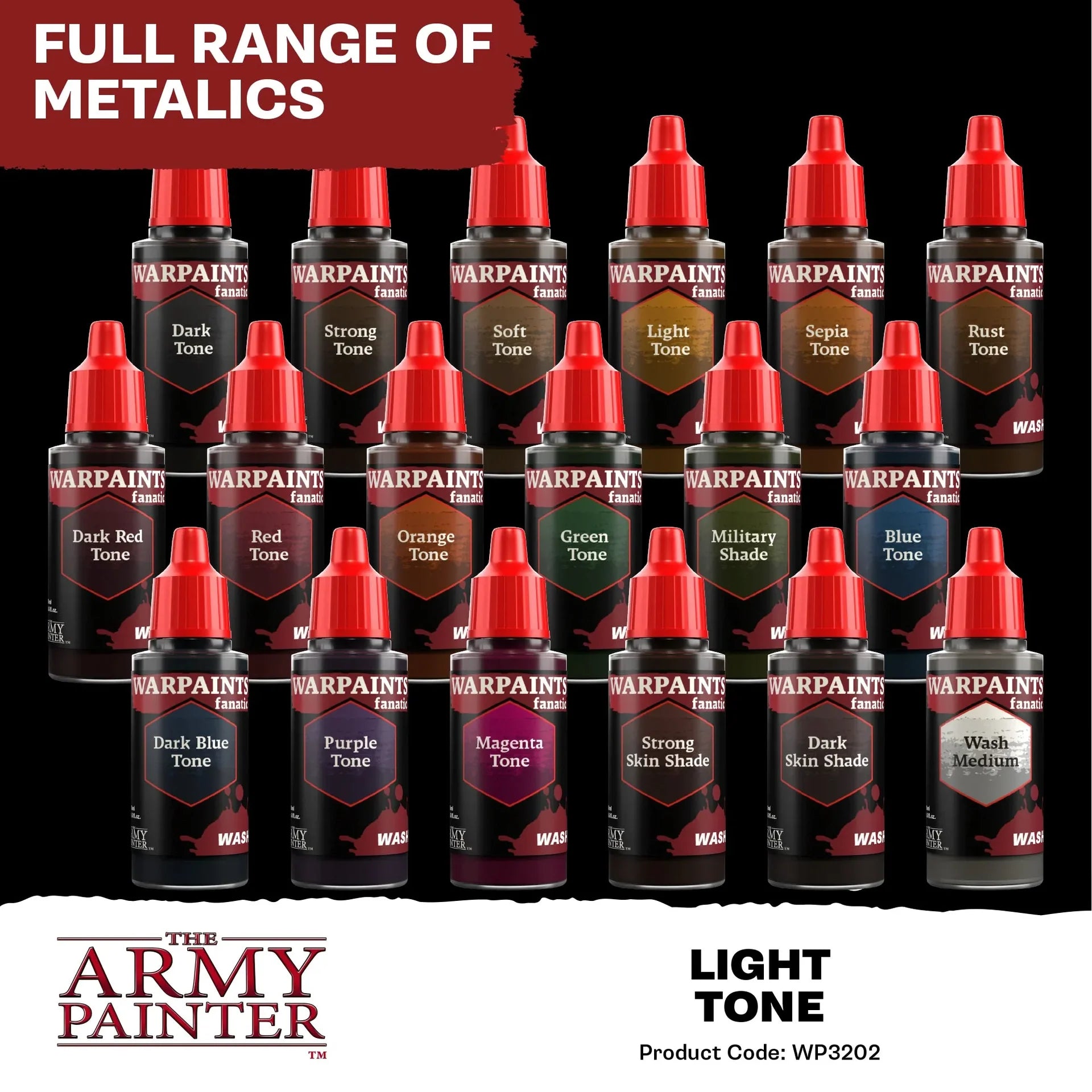 Light Tone Fanatic Wash-The Army Painter-Radaddel