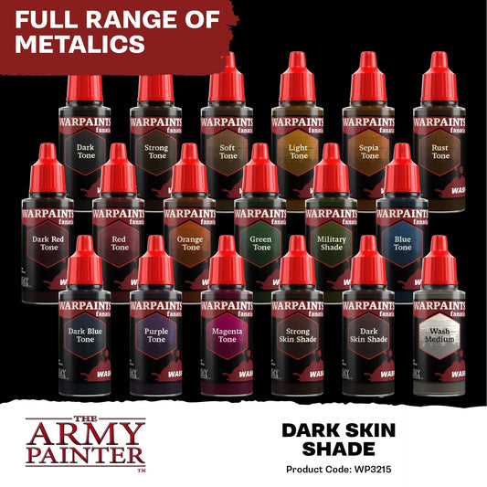 Dark Skin Shade Fanatic Wash-The Army Painter-Radaddel