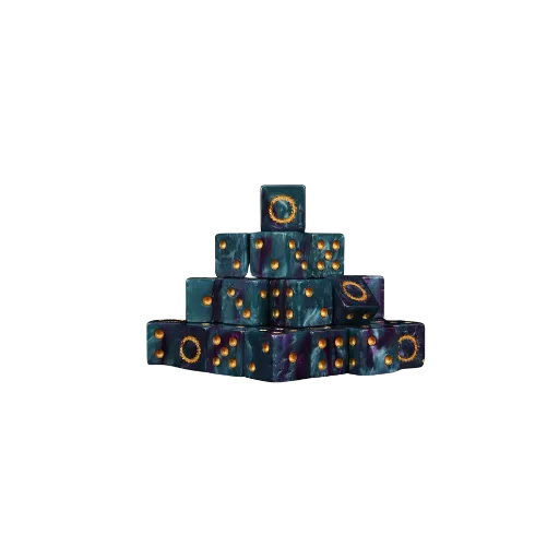 Infinity Dragon Dice 16mm Square (25 Stück)-Baron of Dice-Radaddel